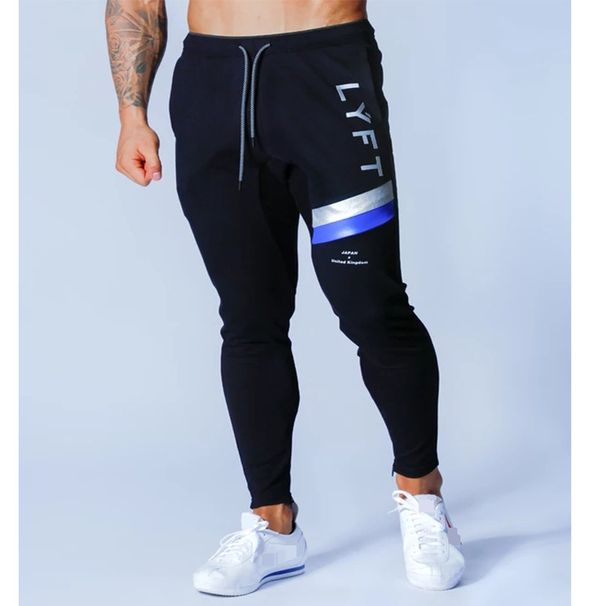 Men's Slim-Fit Jogger Pants - Cotton-Blend Running Trousers With Adjustable Drawstring & Ankle Zippers - Athletic Training Pants_desvips.com