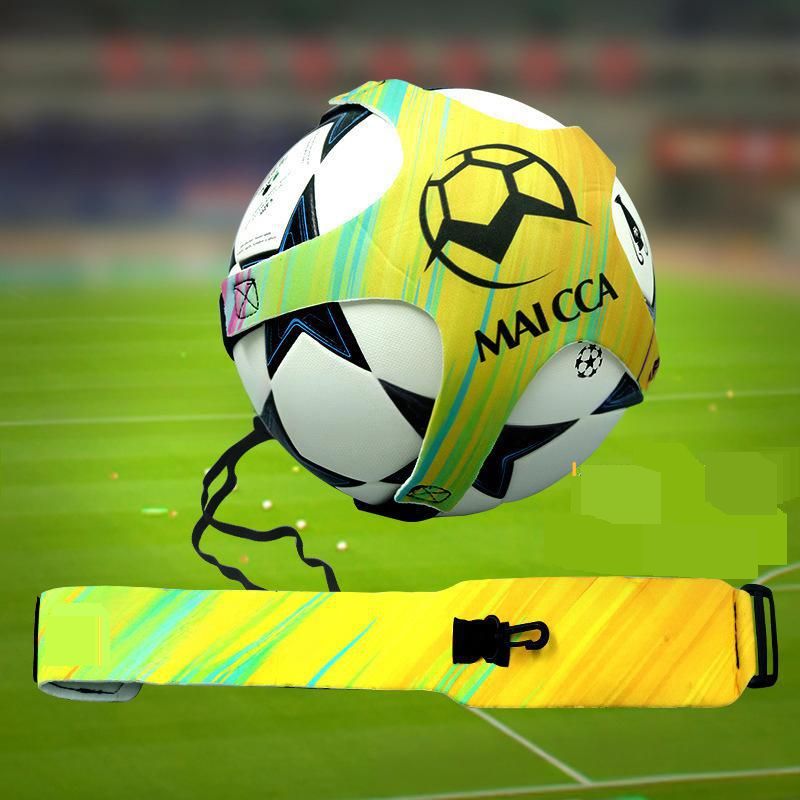 Soccer Juggling Bag Football Training Equipment Rebound Control Practice Ball Skills Development Portable Football Juggle Trainer With Elastic Cord_desvips.com