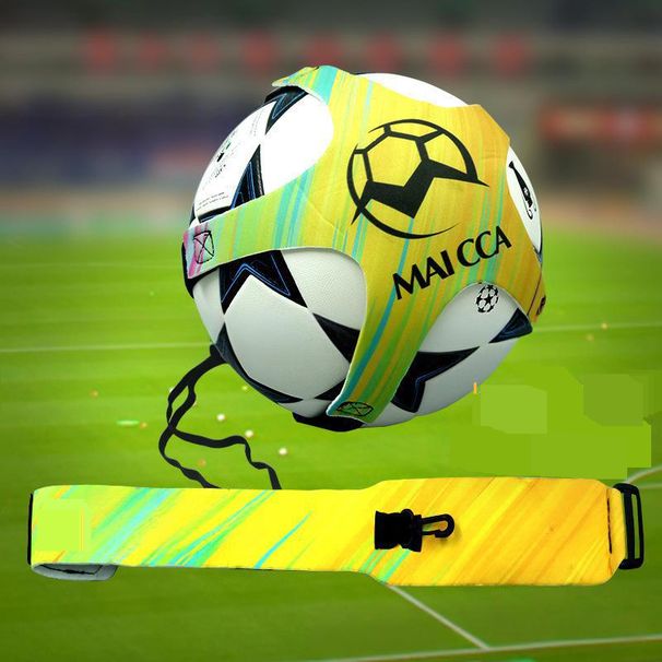 Soccer Juggling Bag Football Training Equipment Rebound Control Practice Ball Skills Development Portable Football Juggle Trainer With Elastic Cord_desvips.com