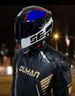 Riding Helmet, Men's And Women's Personalized Electric Vehicle Safety Helmet, All Season Rider Bluetooth Motorcycle Full Face Helmet._desvips.com