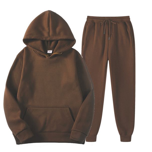 Sports ClothingAutumn And Winter New Versatile Hooded Pullover Sweatshirt Suit Men's Thick Loose Running Volume Spring And Autumn Casual Fashion_desvips.com