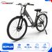 SUNNIGOO M2 PLUS Adult Electric Bike 350W Motor 36V 16.5Ah Removable Battery, 27*2.1 Inch Tires, 25km/h,LCD Display, Urban Commuter Electric Bicycle_desvips.com