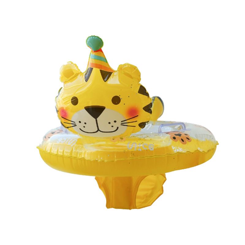 New Ins Thickened With Water Gun Children's Seat Ring Spray Water Battle Water Swimming Ring Baby Outdoor Water Play Seat Ring_desvips.com