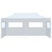Foldable Party Tent - White, UV And Water Resistant, Removable Side Panels, Sturdy Steel Frame, Easy Assembly, Perfect For Outdoor Events_desvips.com