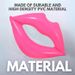 Water Red Lips Lips Red Heart Inflatable Floating Bed Swimming Ring_desvips.com