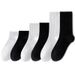 Middle Tube Socks For Men And Women For Spring, Summer And Autumn Thick Thread Deodorizing, Sweat Absorbing Breathable High Elastic Sports Socks_desvips.com