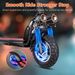 SUNNIGOO N3MAX 800W Powerful Electric Scooter With Seat 48V 13Ah 45km/h Fast Speed All Terrain Off Road 10" Tire Multi Suspension Value E-Scooter_desvips.com