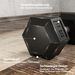 Kurzhantel, 35 Kg Hantel, Hantel, Gewicht, Anti-Rutsch-Griff, Schwarz + Silber_desvips.com
