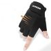 Outdoor Sports Fitness Half Finger Gloves Dumbbell Weightlifting Climbing Training Anti-Slip_desvips.com