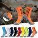 Soccer Socks Gray Thick Towel Bottom Football Socks Football Professional Sports Training Silicone Anti Slip Anti Friction Mid Tube Socks_desvips.com