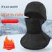 Outdoor Cycling Warm Mask Winter Plus Velvet Thick Windproof Neck Scarf Motorcycle Helmet Lining Head Cover Ski Mask_desvips.com
