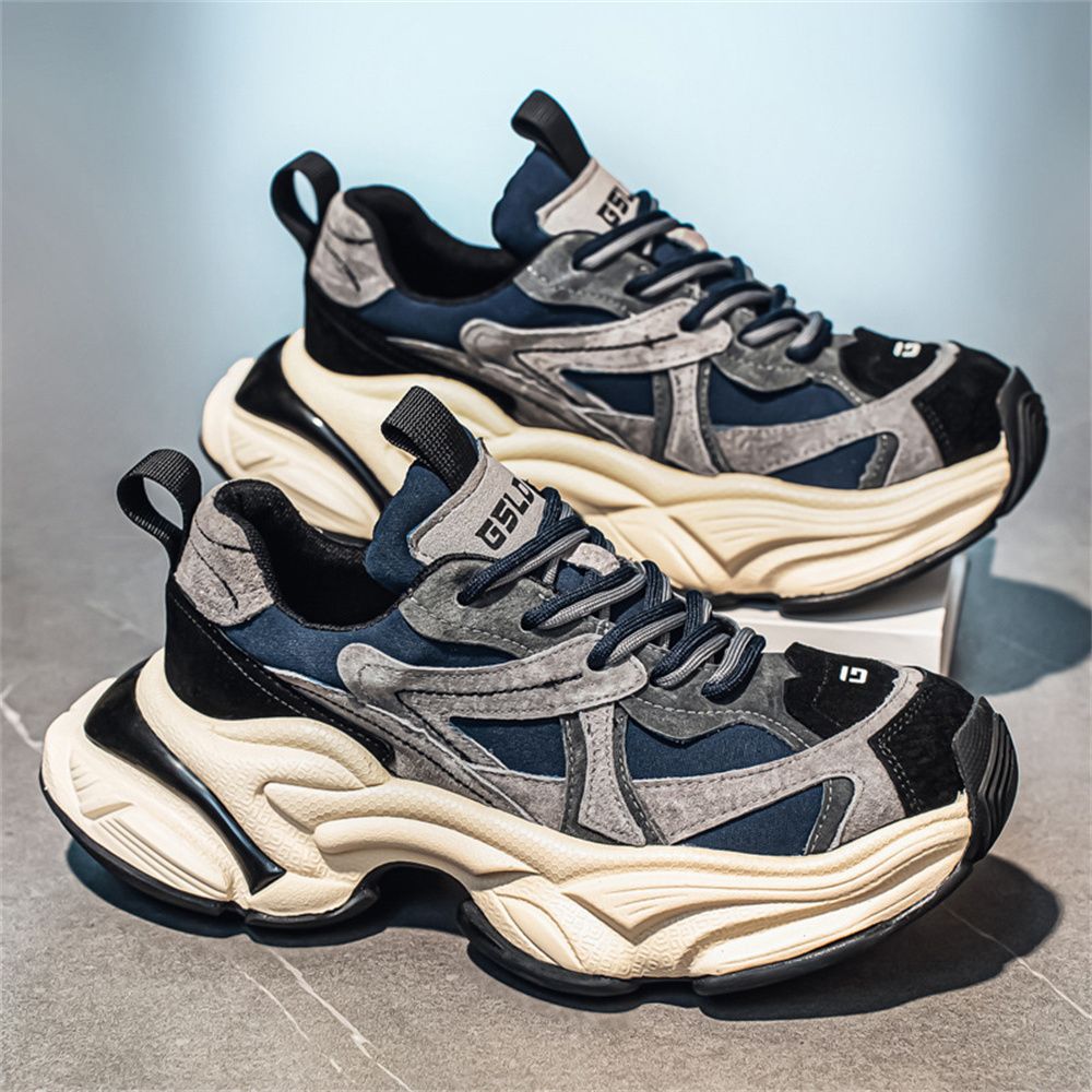2026 Fashion Sneakers Jogging Shoes Youth/Men Low Top Lace-Up Breathable Non-Slip Wear-Resistant Running Shoes_desvips.com
