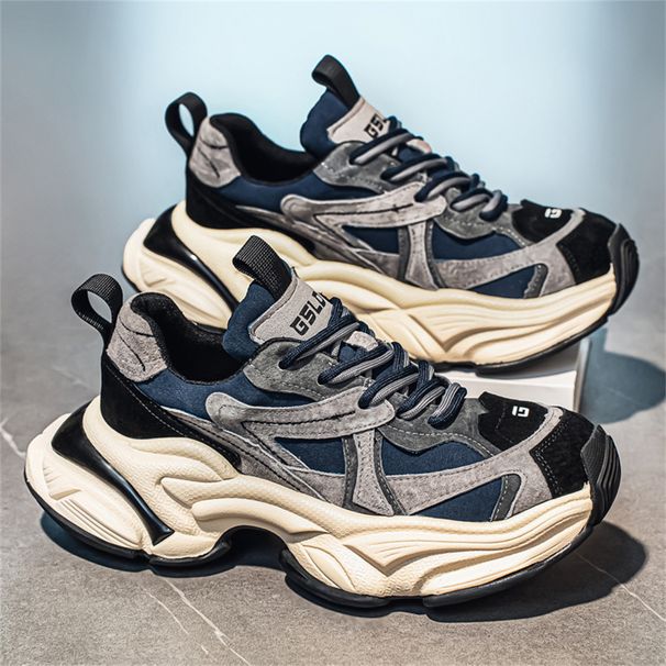 2026 Fashion Sneakers Jogging Shoes Youth/Men Low Top Lace-Up Breathable Non-Slip Wear-Resistant Running Shoes_desvips.com