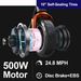 NANROBOT C1 "48V 10.4Ah 500W" Electric Bicycle For Adults BLACK_desvips.com