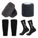 Sports & Outdoor Adult Thickened Short Tube Football Socks Shin Guard Strap Set Men And Women Football Sports Glue Football Non Slip Socks_desvips.com