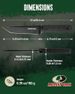 Mossy Oak 10 Inch Fixed Blade Hunting Knife With 14C28N Steel Full Tang Tanto Design_desvips.com