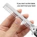 1PCS Foldable Comb Stainless Steel Butterfly Knife Comb Beard Moustache Brushe Salon Hairdressing Styling Tool_desvips.com