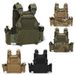 Men's Bags 1000D Composite Laser Cutting MOLLE Quick Release Tactical Vest Heavy Duty Military Fan Wargame Chest Hanging_desvips.com
