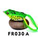 Sometime Black Simulation Bionic Fish Soft Lure Bait Frog_desvips.com