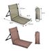 Wholesale In Stock Cross-Border Outdoor Beach Garden Recliner Portable Folding Ground Mat Lawn Chair_desvips.com