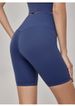 Lycra Naked-Feel Antibacterial High-Waisted Yoga Shorts For Curvy Women – Stretch Riding & Tennis Training Pants_desvips.com