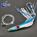 ANFS 11.8" Resin Head Trolling Fishing - 1pc Rigged Ready Big Game Lure For Tuna, Wahoo, Swordfish & Trim Fish_desvips.com