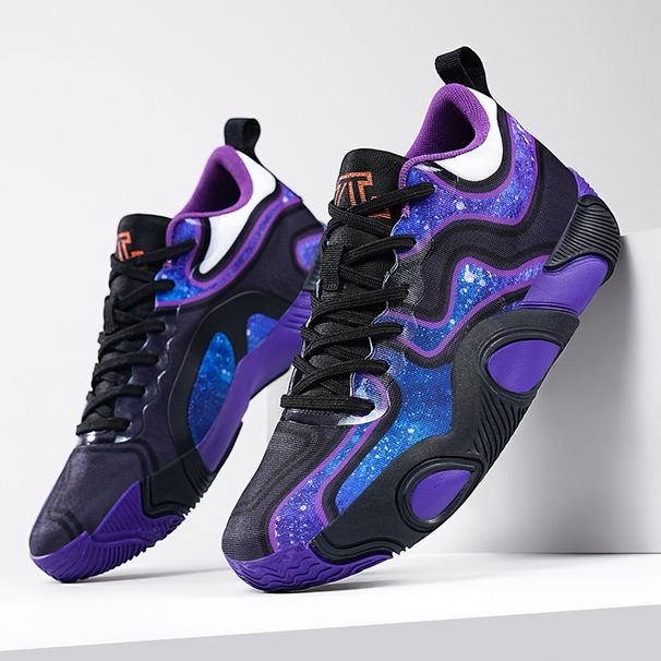 Tatum Men's For Middle School Students Professional Training Basketball Low-top Breathable Cushioning Non-slip_desvips.com
