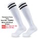 Children's Striped Soccer Socks Non-Slip Over The Knee Men's And Women's Training Socks Student Sports_desvips.com
