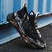 Elevated Men's Fashionable And Breathable, Casual Sports Shoes, Large Size 46, Blade Running Shoes_desvips.com