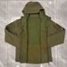 Hooded Soft Shell Leather Outdoor Sports Windproof Waterproof Warm And Plush Thick Jacket, Cycling Jacket_desvips.com