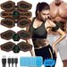 Vibration Fitness Massager Patch EMS Pulse Lazy Home Abdominal Muscle Patch Abdominal Instrument Thin Belly Thin Waist Fitness Instrument_desvips.com