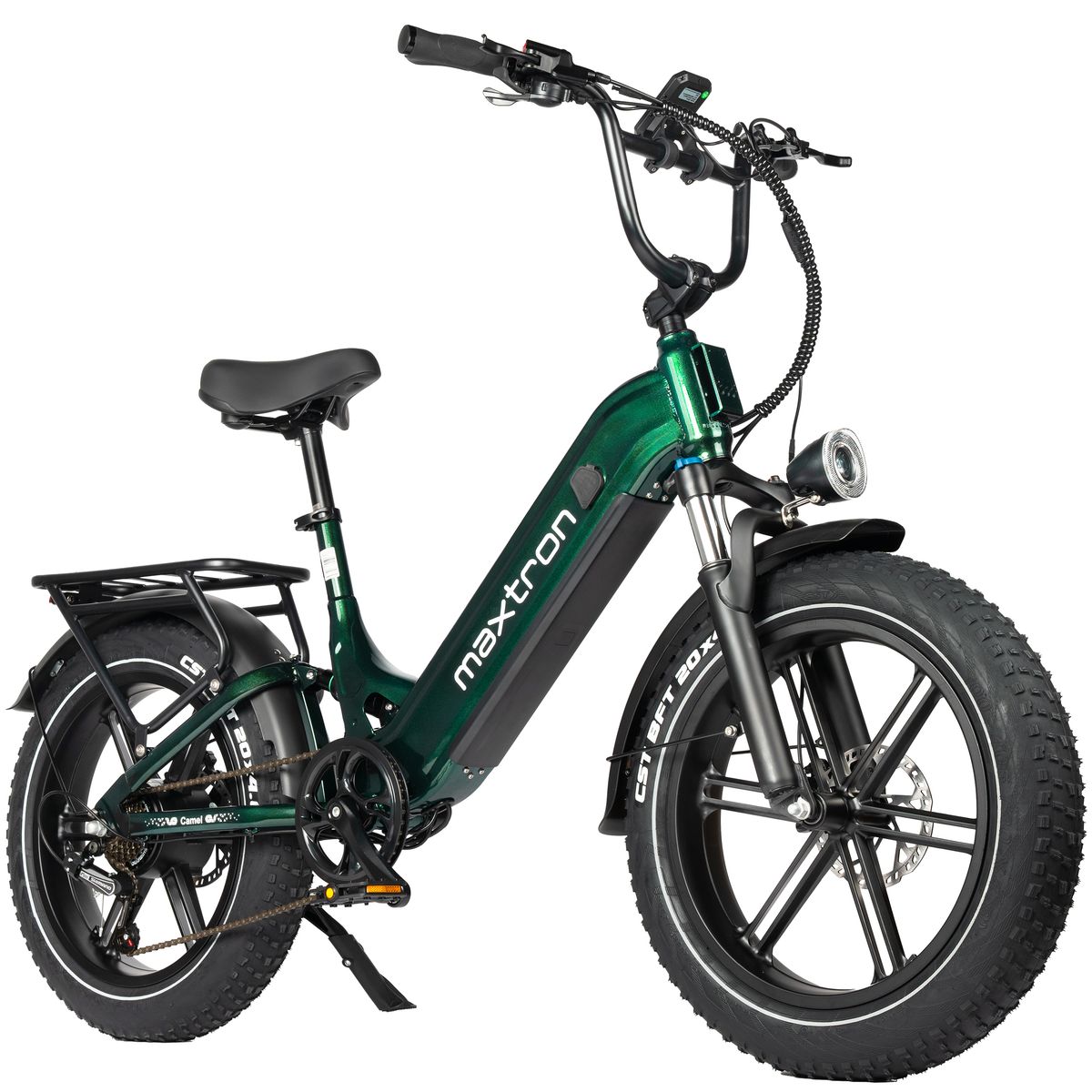 Maxtron Camel Electric Bike For Adults,48V 18AH Removable Battery,Full Suspension_desvips.com