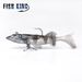 FISHKING 8cm-14cm Single Lure Soft Multi-color Selection Lead Fish Lifelike Bait Wholesale_desvips.com