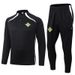 2025 26 Season New Football Sportswear Adult Training Running Set Adult Half-Zip Long-Sleeve Casual Match Outfit Kit Jersey_desvips.com