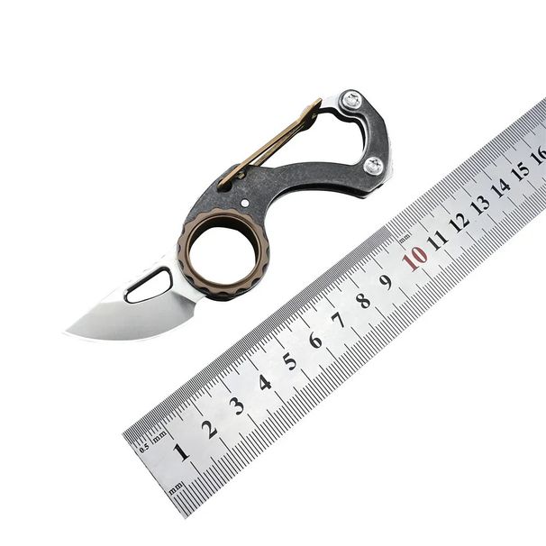 New 9082 Keychain High-end Car Key Holder Folding Multi-functional EDC Lanyard Mini Pocket Knife_desvips.com