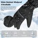 Cold Weather Outdoor Microfiber Waterproof Unisex Electric Heated Gloves With Drawstring Closure Rechargeable Battery Home Use_desvips.com