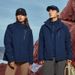 New GB32614 Three-in-One Jacket Men Waterproof Breathable Outdoor Coat Women Autumn Winter Mountaineering Group Uniform_desvips.com