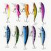 Fishing Tools 30 Plastic Fish Composite Rotating Sequins Set Mixed Lure Minnow Climbing Pencil Insect Bait_desvips.com