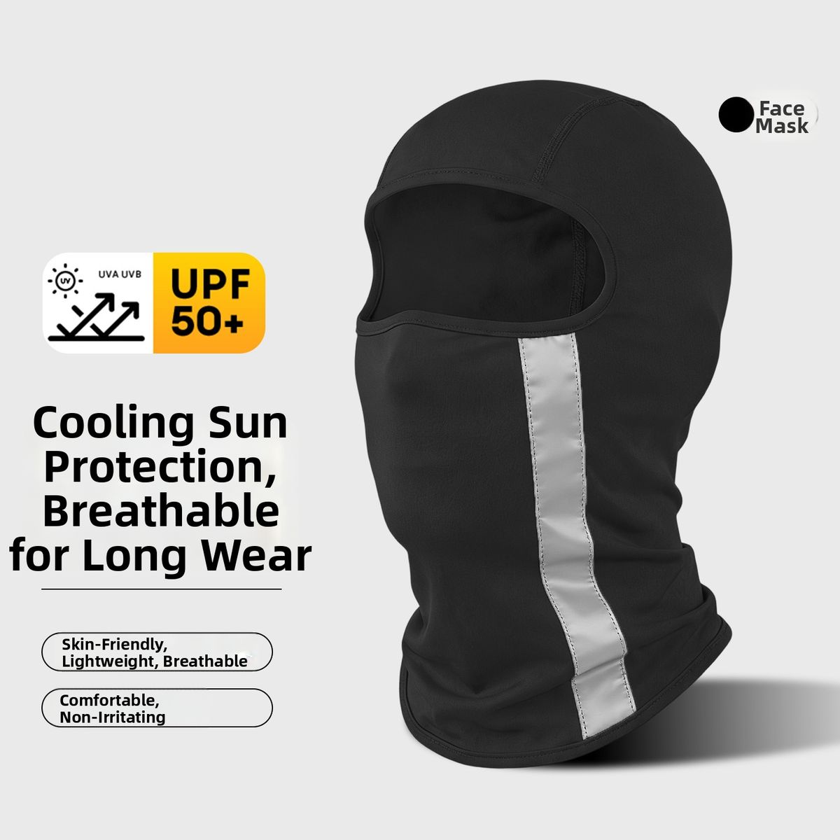 Breathable Sun Protection Motorcycle Riding Headgear Ice Silk Quick Drying Face Protection Hat For Outdoor Sports Running_desvips.com