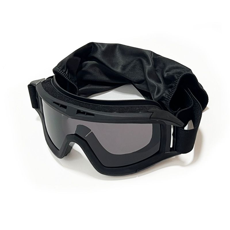 Ski Goggles Live CS Shooting Protective Glasses Outdoor Windproof Sand And Impact Resistance Head-wearing Goggles_desvips.com