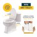 Lunderg Disposable Toilet Liners With Lemon Scented Absorbent Pads, 20 Count_desvips.com
