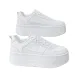 2024 New Style Casual Shoes For Women, Ladies Platform White Shoes, Comfortable Sneakers, Increase Height By 5cm_desvips.com