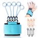 Flexion And Extension Trainer Finger Yoga Exercise Resistance Band Strengthener Grip Ball Rehabilitation Training_desvips.com