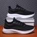 Spring New Mesh Breathable Odor-resistant Sports Men's Versatile Casual Ultra-light Soft Sole Shock-absorbing Running_desvips.com
