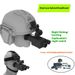 Single Tube Infrared Night Vision Device With Helmet Mount And Headband, Wide-angle Field Of View, 1080P 5x Zoom, Suitable For Outdoor Observation_desvips.com