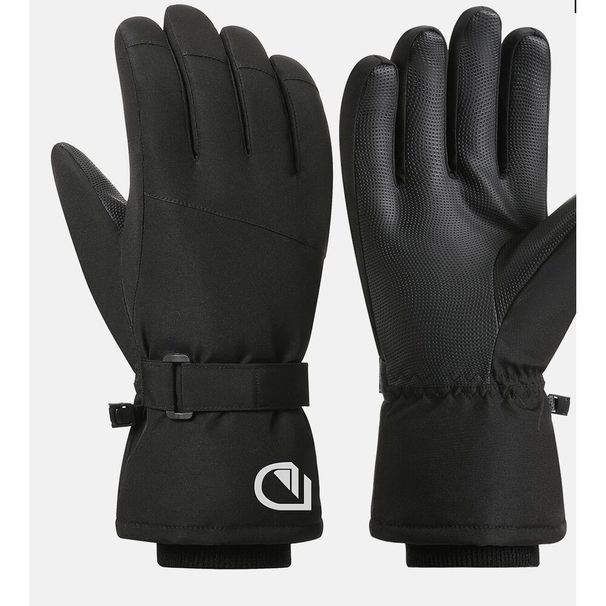 3M Cotton Kevlar Ski Gloves Single And Double Board Built-in Waterproof Bag Touchscreen Winter Fleece-lined Warm Outdoor_desvips.com