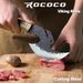 ROCOCO Viking Cleaver Knife Full Tang Kitchen Axe Birthday Gift For Men_desvips.com