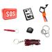 Outdoor Kit Small Tool Multi-Functional Set SOS Wilderness Survival Self-Rescue_desvips.com