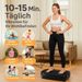 Vibration Plate With 9 Training Programs And 199 Intensity Levels 200 W Full-body Workout Programs Bluetooth Remote Control And Speakers_desvips.com