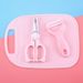 Stainless Steel Baby Food Scissors – Portable & Safe For Cutting Meat, Vegetables – Includes Protective Sheath_desvips.com